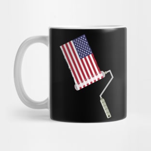 Paint Roller USA Mug